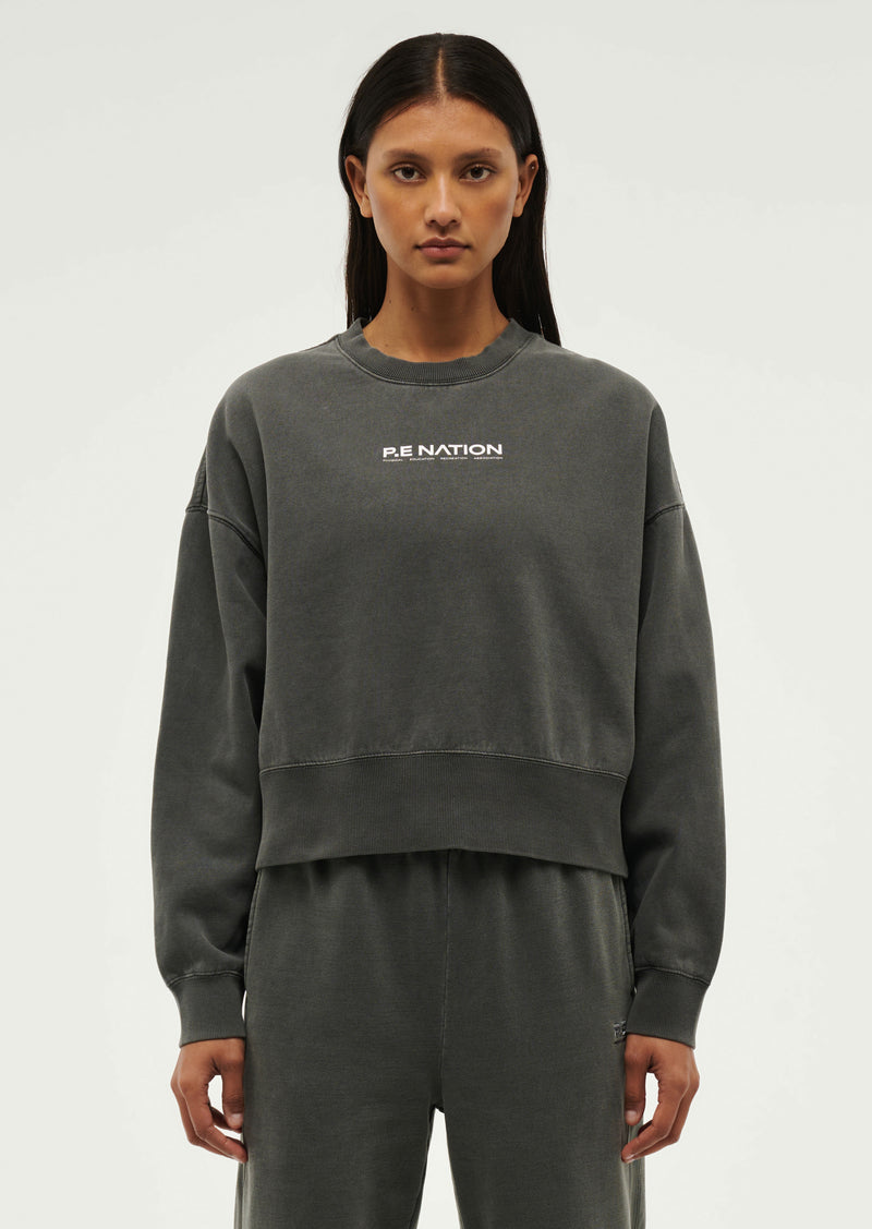 Purpose Sweat - Washed Gunmetal