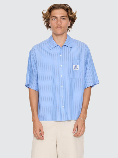 Shadow Cherub Box Crop Short Sleeve Shirt
