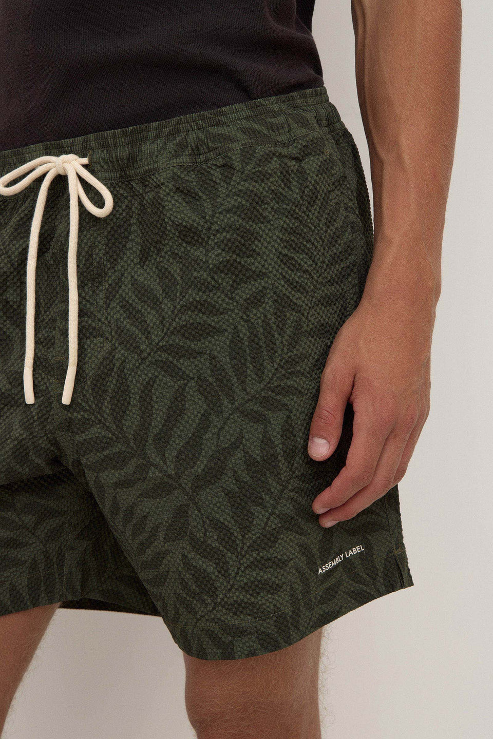 Palm Print Swim Short