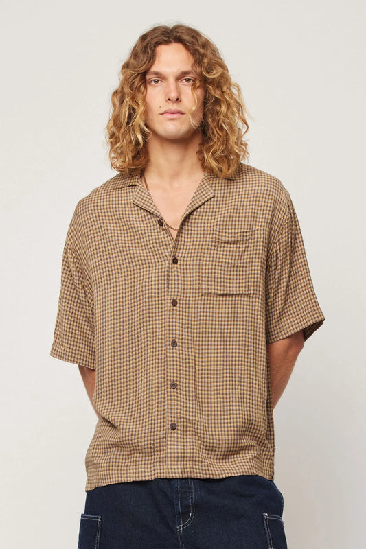 Merbau Check Bowler