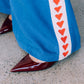 The Raving Hearts Pants Blue