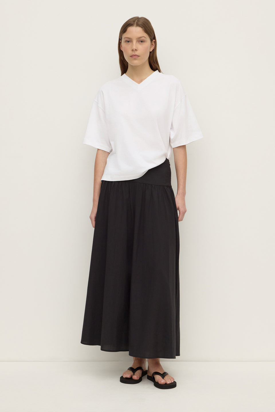 Sarah Cotton Maxi Skirt