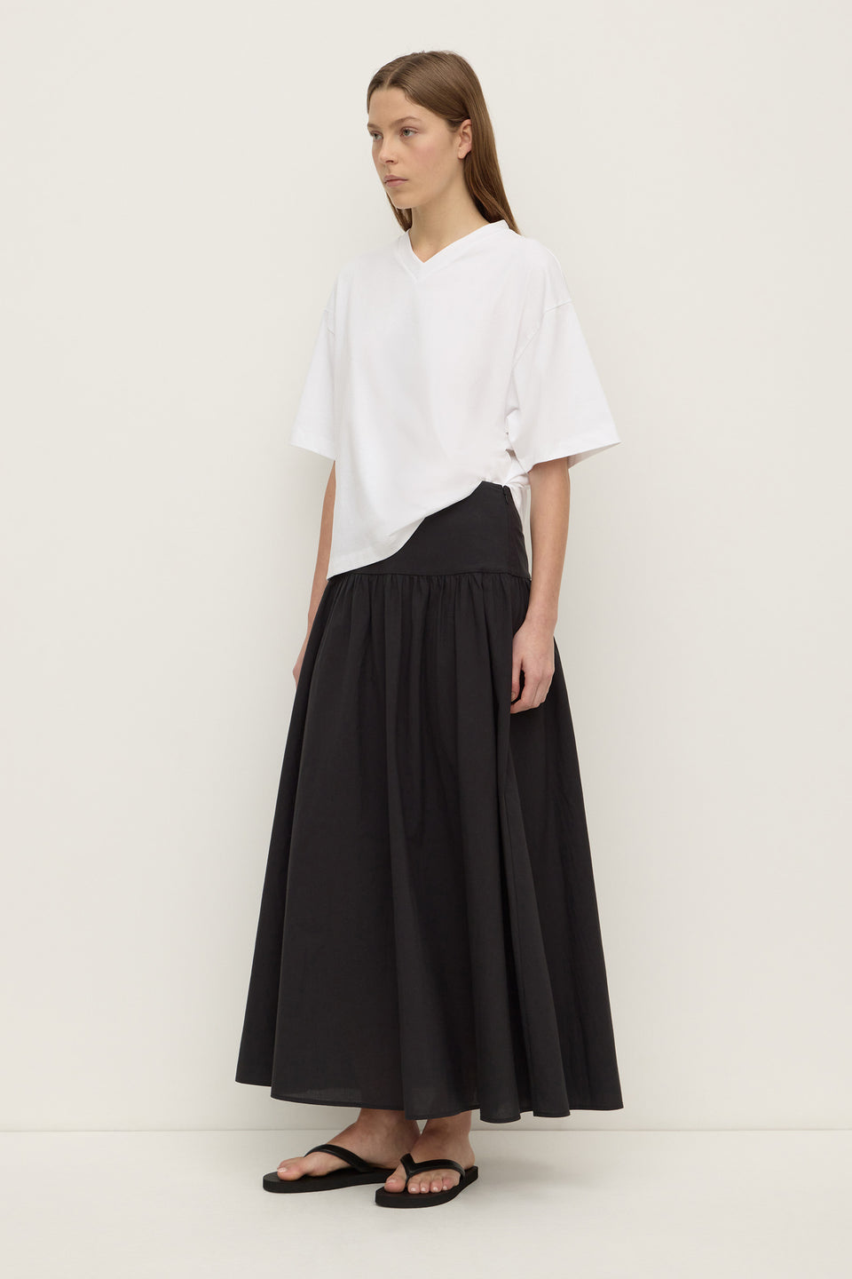 Sarah Cotton Maxi Skirt