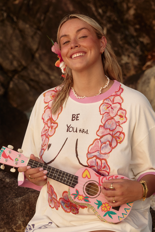 The Youre Beautiful Tee White