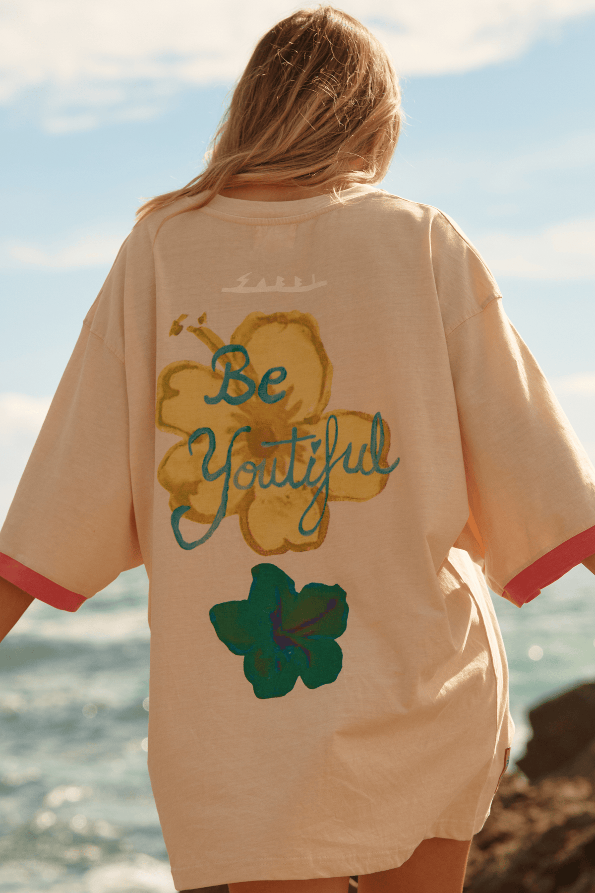 The Very Oversized Seas the Day Hotel Tee