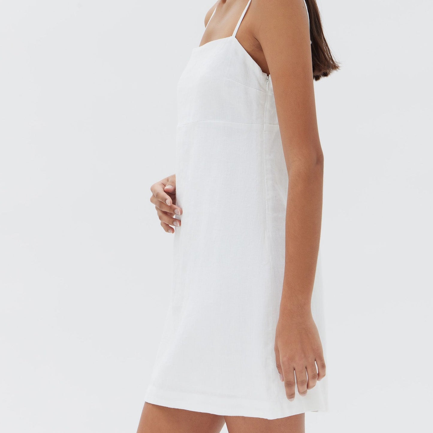 Selene Linen Mini Dress