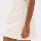 Simone Cotton Linen Blend Mini Skirt
