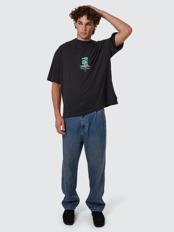 Pure Delusion Box Fit Oversize Short Tee