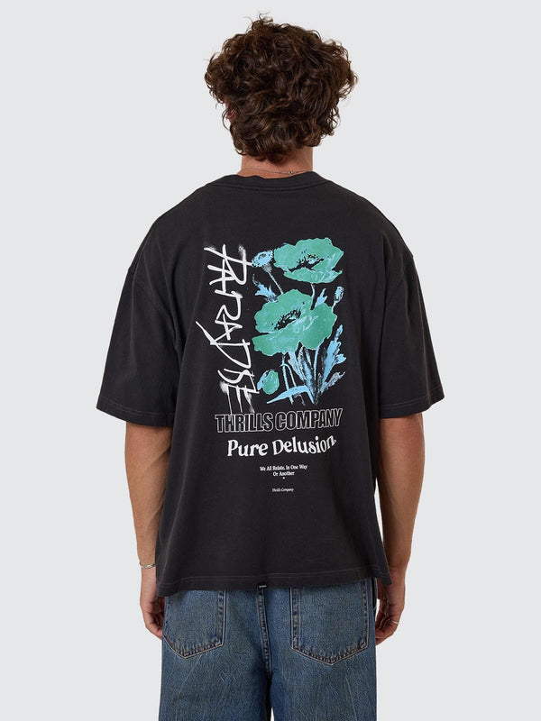 Pure Delusion Box Fit Oversize Short Tee