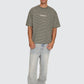 Built To Last Stripe Oversize Box Crop Tee