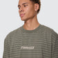 Built To Last Stripe Oversize Box Crop Tee