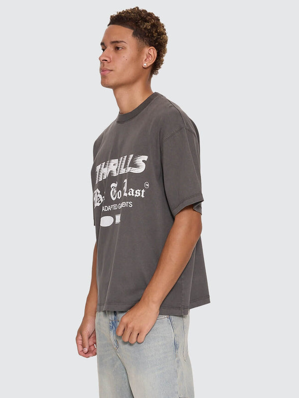 Built To Last Oversize Box Crop Tee