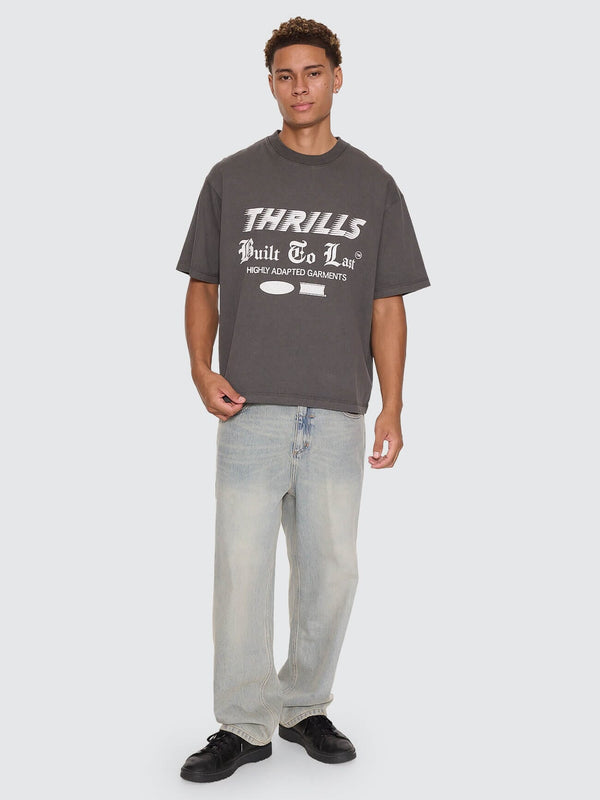 Built To Last Oversize Box Crop Tee