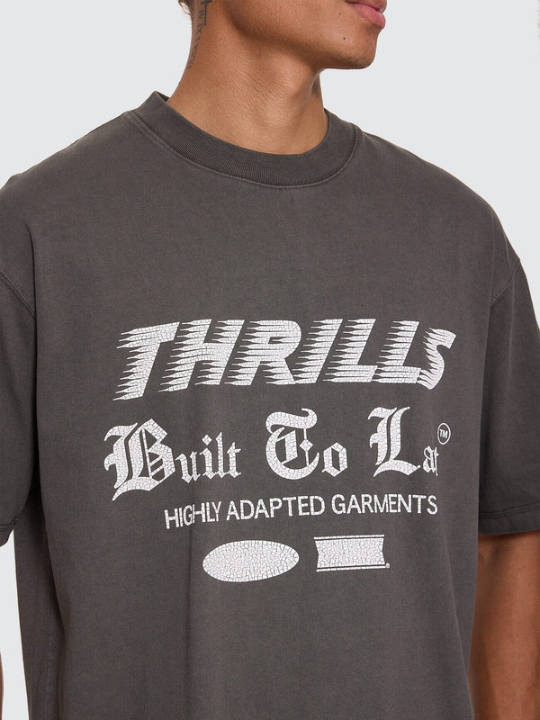 Built To Last Oversize Box Crop Tee