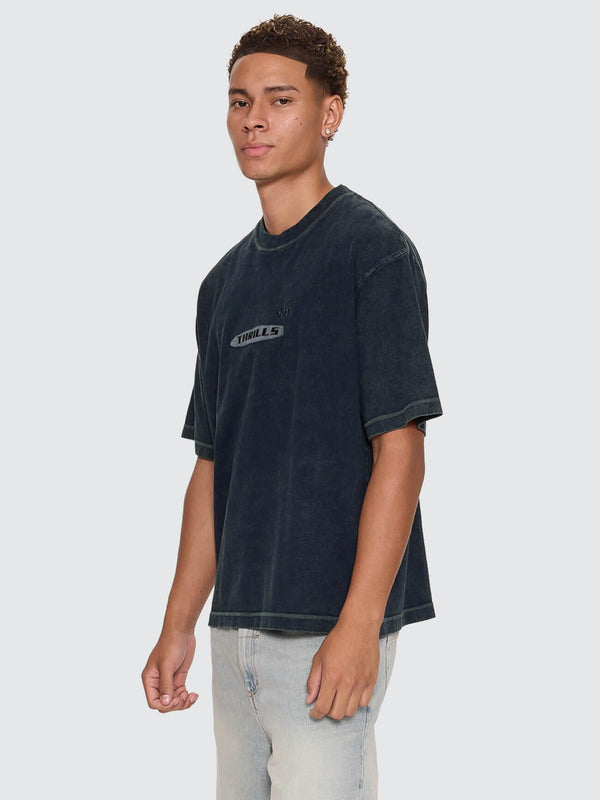 Filtered Embro Oversize Box Crop Tee