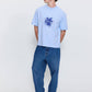 Found Paradise Oversize Box Crop Tee