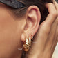 Lulu Gold Hoop Earrings