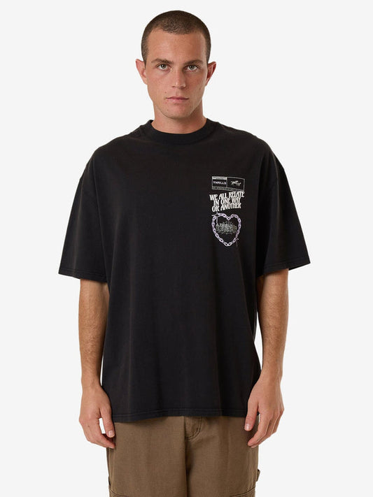 Chain Reaction Box Fit Oversize Tee