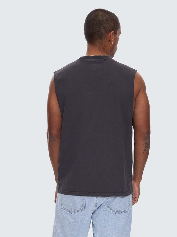 Thrills Workwear Embro Merch Fit Muscle Tee