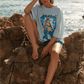 The Very Oversized Resting Beach Face Tee