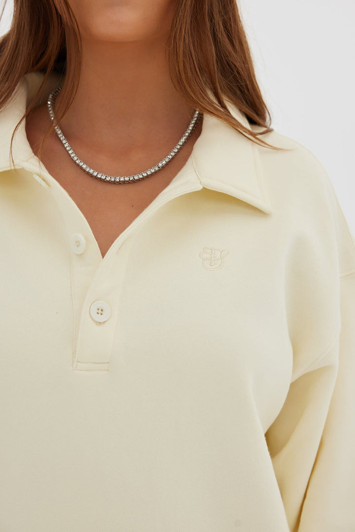 TS Collared Polo Sweater