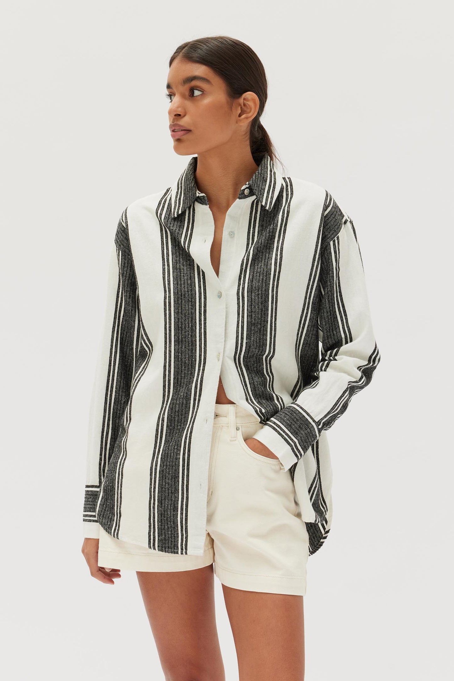 Tuscany Stripe Long Sleeve Shirt