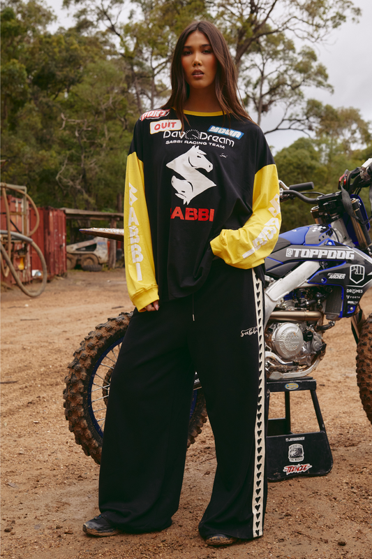 The Long Sleeve Dont Quit Your Day Dream - Black