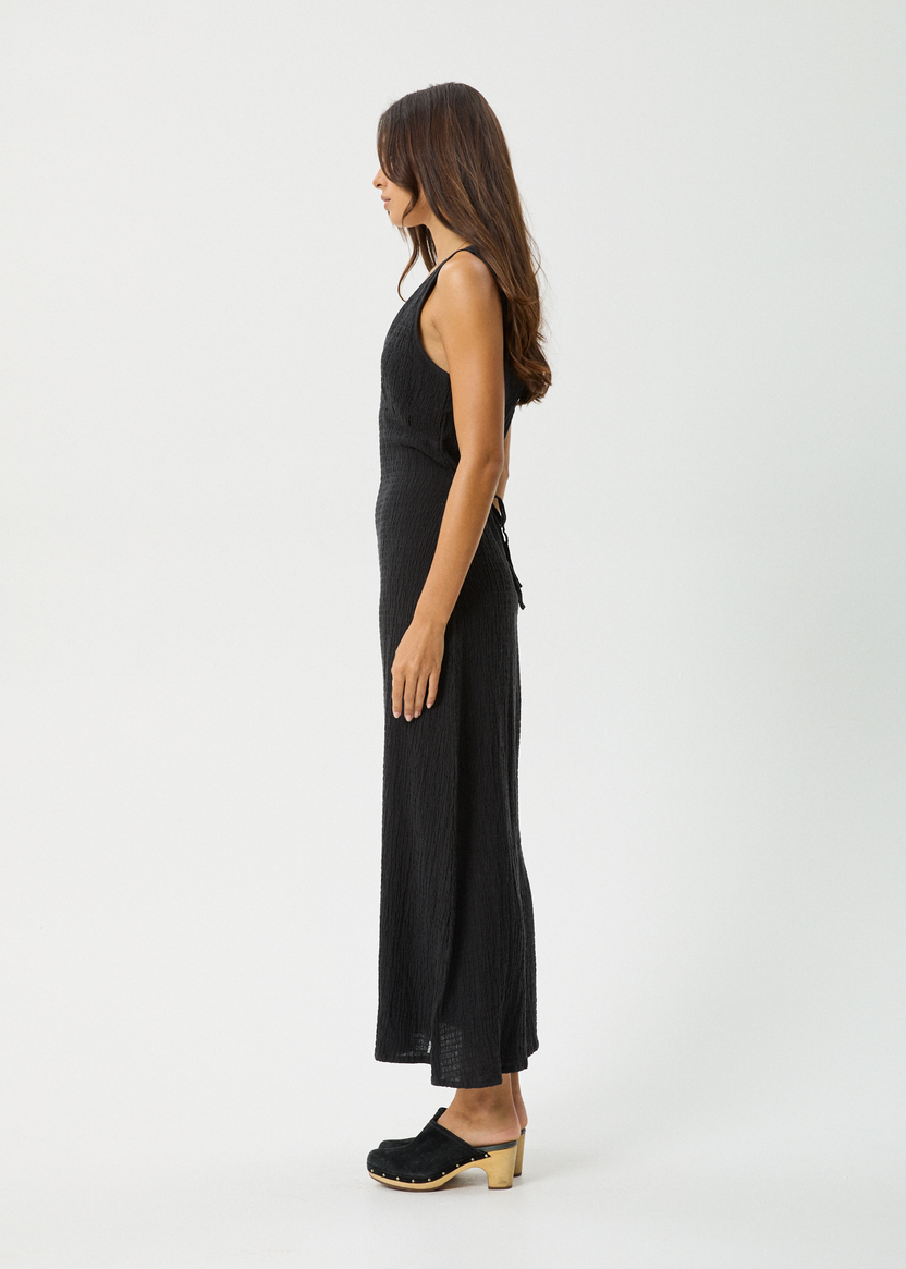 Focus Tully Seersucker Maxi Dress