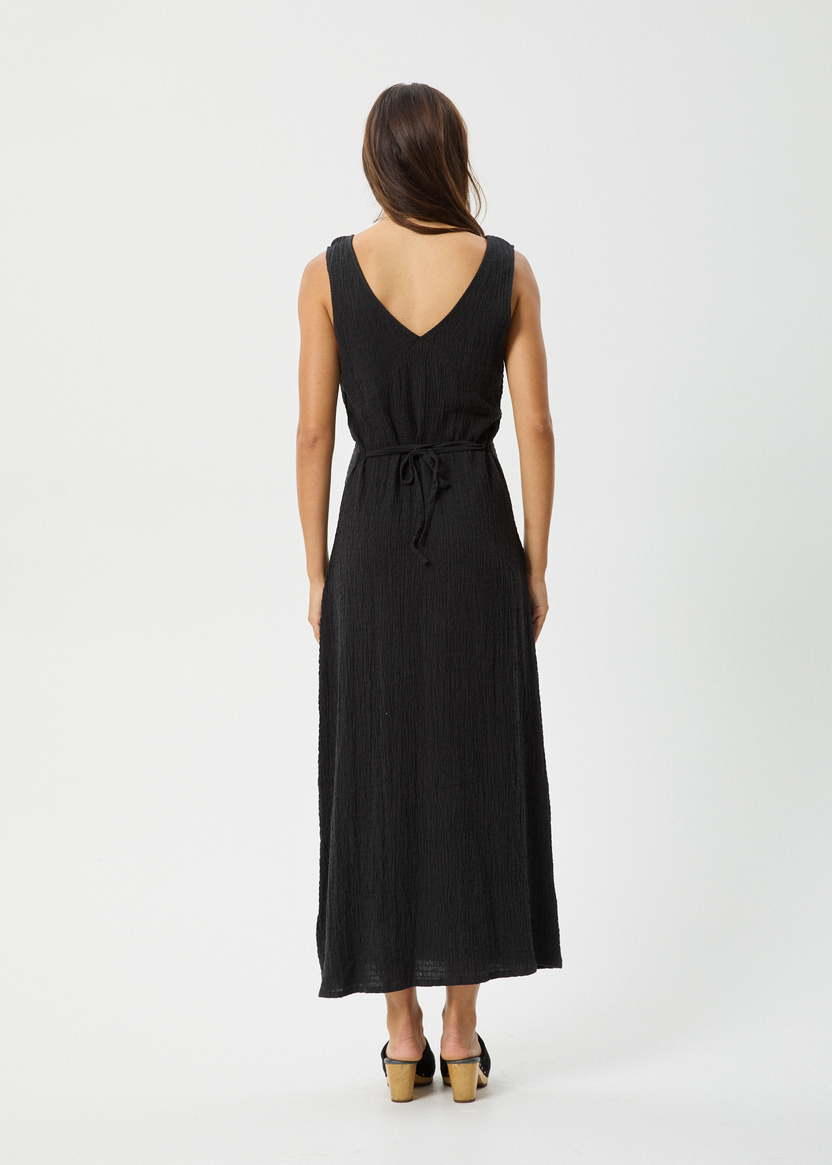 Focus Tully Seersucker Maxi Dress
