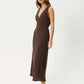 Focus Tully Seersucker Maxi Dress