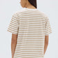 Womens Port Stripe Short Sleeve Tee