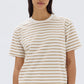 Womens Port Stripe Short Sleeve Tee