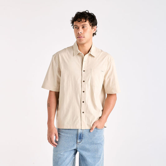 Boxcar Shirt Wheat Stripe