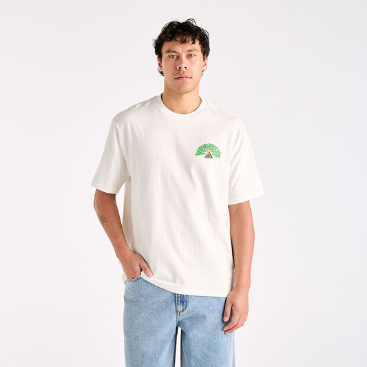 Broken Through Slacker Tee White