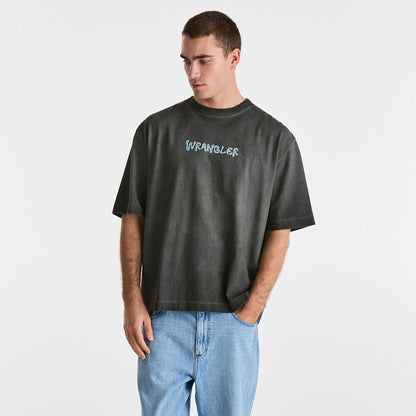 Floral Fade Boxcar Tee