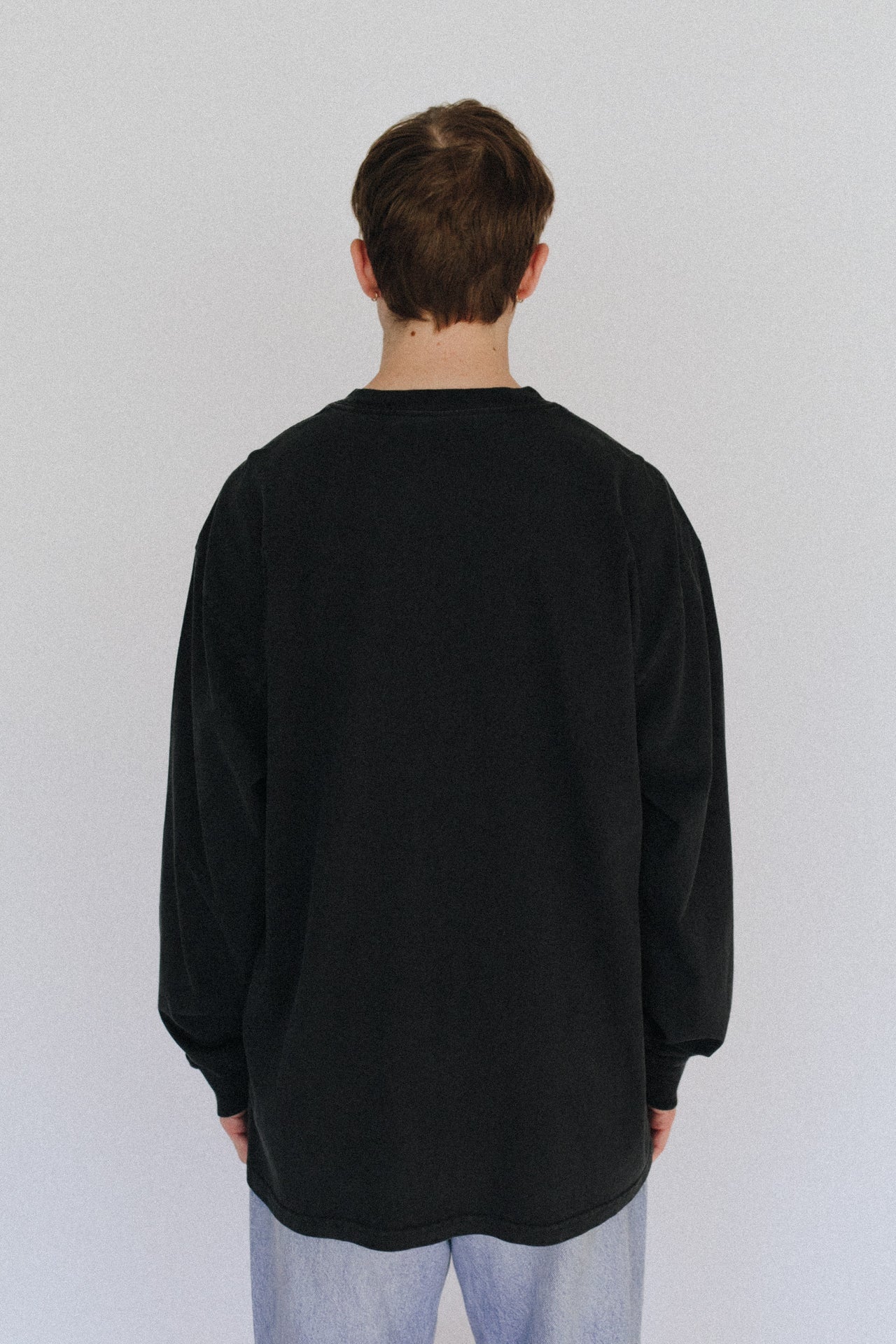The Boyfriend Tee L/S Coal