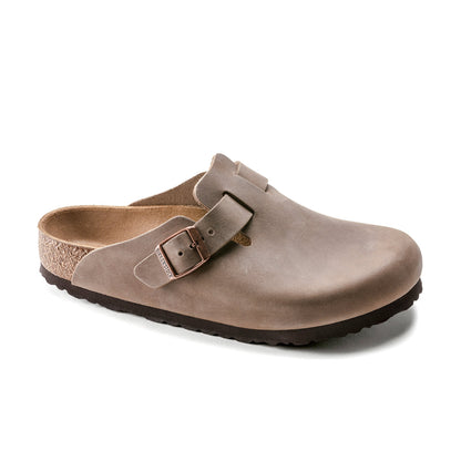 Boston Tabacco Brown Oiled Leather Regular