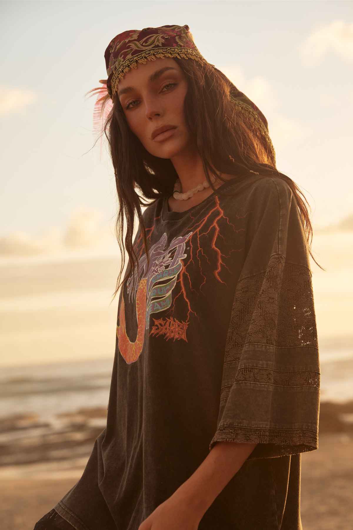 The Chase Your Dreams Lace Tee