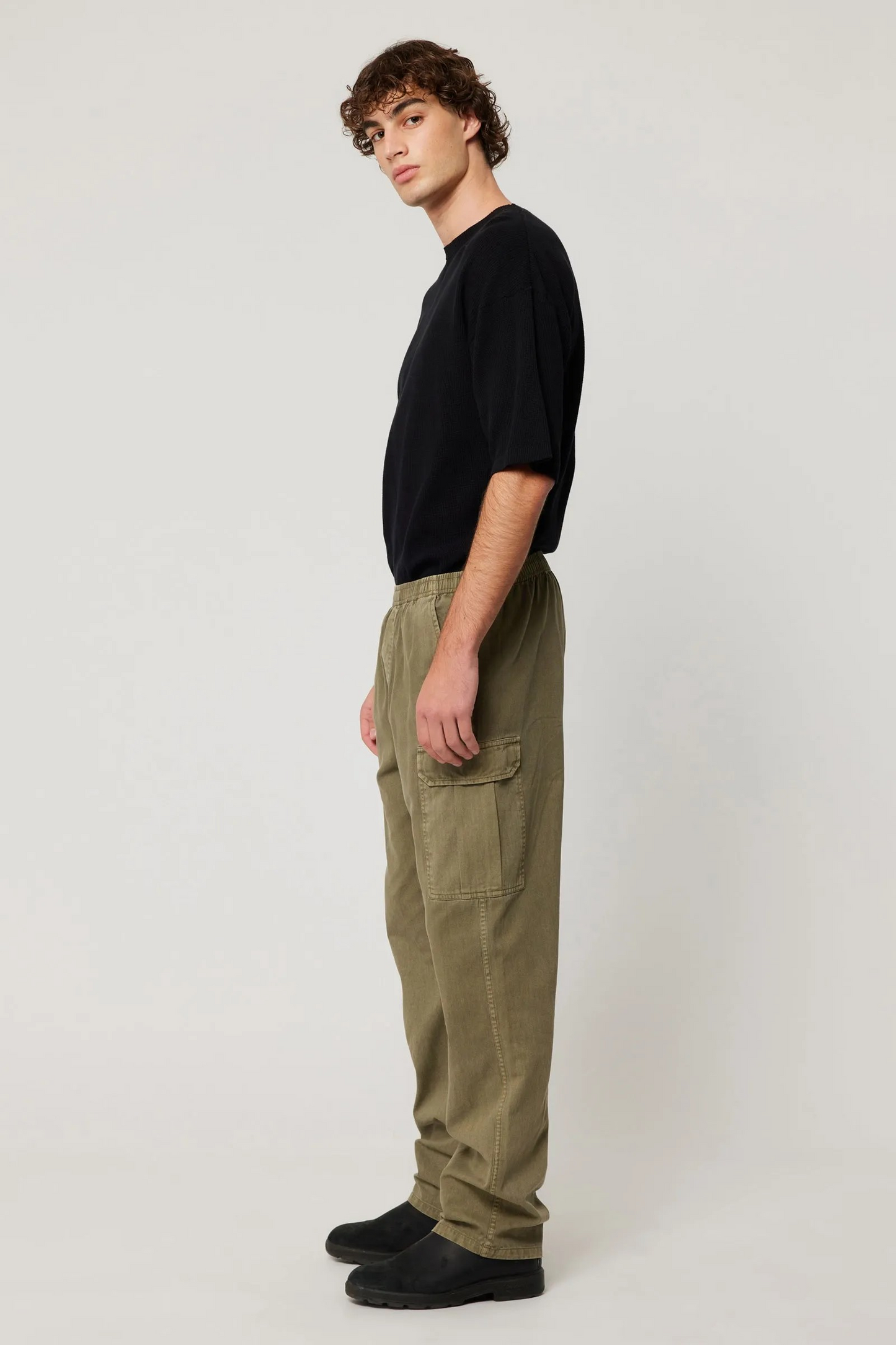 Tradie Cargo Pant Faded Army