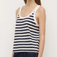 Adria Stripe Jersey Tank