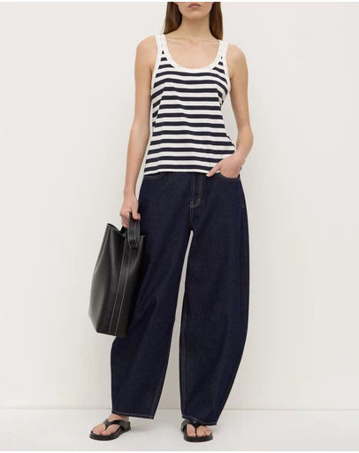 Adria Stripe Jersey Tank