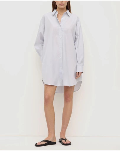 Cora Stripe Shirt Dress