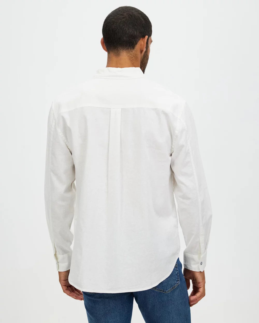 Everyday Linen Blend Long Sleeve Shirt