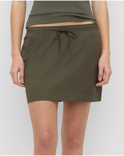 Kalla Poplin Mini Skirt