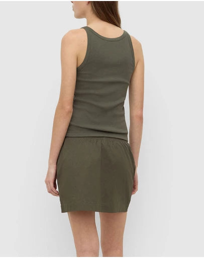 Kalla Poplin Mini Skirt