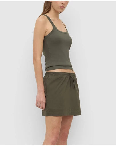 Kalla Poplin Mini Skirt