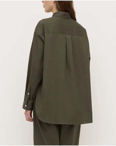 Marigold Poplin Long Sleeve Shirt