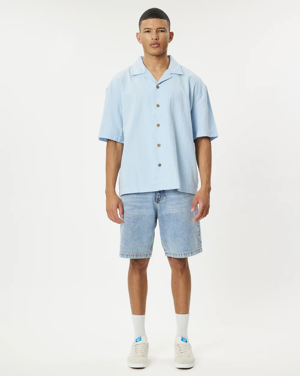 Relaxed Stripe SS Shirt