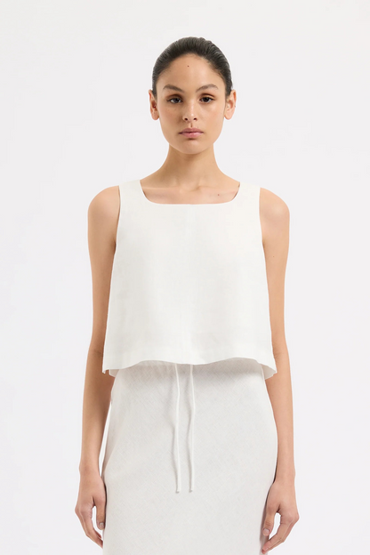 Thilda Linen Top