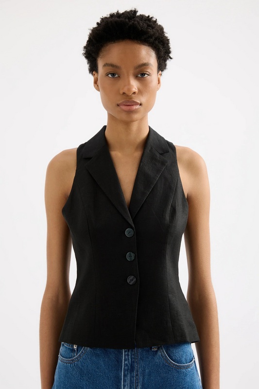 Thilda Linen Vest